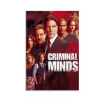 The TV Show Criminal Minds 4 Poster Decorative Painting Canvas Wall Art Living Room Posters Bedroom Painting 16x24inch(40x60cm)