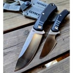 Gerber jakt paket från Downwind serien Caper & Drop Point Black