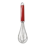 KitchenAid Whisk, Stainless Steel Manual Hand Whisk, Durable and Easy to Clean – Empire Red