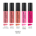 1 NYX Liquid Suede Cream Lipstick - Mini Size Set "LSCLSET01 - Pink" Joy's