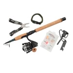 Abu Garcia Diplomat Wilderness Survival Tele haspelset och tillbehör 213 cm 2-10 g