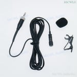 Tie Clip Lavalier Lapel Microphone for Sennheiser ew100 G2 G3 G4 Wireless Mic 2M