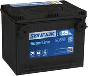 Sønnak batteri superline SB558