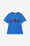 FILA - T-shirt Baia Mare Classic Logo Tee - Blå