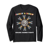 Cicada Dance Party, Insect Bug Infestation Cicadas Long Sleeve T-Shirt