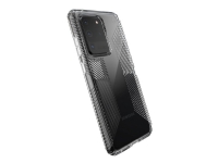 Speck Presidio Perfect Clear + Grip - Baksidesskydd för mobiltelefon - genomskinlig/genomskinlig - för Samsung Galaxy S20 Ultra, S20 Ultra 5G