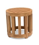 Hillerstorp - Himmelsnäs Utesidobord Ø50 cm Brun