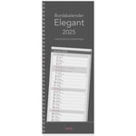Almanacka Burde 1595 Bordskalendern Elegant Med Spiral 2025