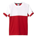 adidas ClimaCool Tee Y Outerwear T16, Unisex, Oberbekleidung T16 Climacool Tee Y, Power Red/White, 116