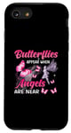 Coque pour iPhone SE (2020) / 7 / 8 Les papillons apparaissent lorsque les anges sont proches
