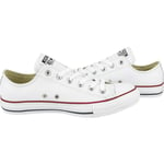 Converse Allstars White/red Leather Ox Lo Ladies Womens Mens