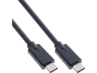 Inline 35707A, 0,3 M, Usb C, Usb C, Usb 3.2 Gen 2 (3.1 Gen 2), 20 Gbit/S, Svart