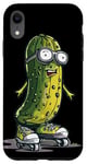 Coque pour iPhone XR Awesome Pickle aime les rollers en ligne pour homme et femme