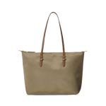 Lauren Ralph Lauren Nylon Medium Keaton Tote Brun