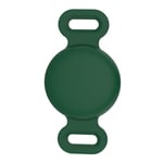 AirTag Silikondeksel for Halsbånd - Mørke Grønn