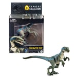 Jurassic World Hammond Collection Velociraptor Blue Dinosaur Figure, (US IMPORT)