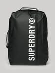 Superdry 25 Litre Tarp Backpack, Black/Optic
