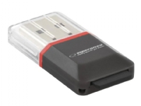 Esperanza EA134K - Kortläsare (TransFlash, microSD, microSDHC) - USB 2.0