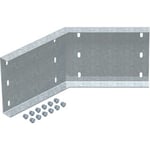 4 st Vinkelkontakt 45° utv. 200x500 WRWV 200 A FT varmförzinkad HDG