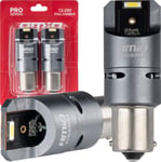 Amio Led-Lampor Full Canbus Pro Ba15s P21w 2X1860smd Vit 12V 24V Amio-03603