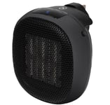 Russell Hobbs Electric Heater Fan 700W Compact Portable Black Plug in RHPH7001