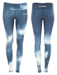 WINSHAPE Damen Functional Power Shape Tights Leggings AEL102, air, Slim Style, Fitness Freizeit Sport Yoga Workout Femme, XL