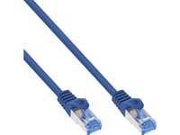 Inline 72633B, 0,3 M, Cat6a, S/Ftp (S-Stp), Rj-45, Rj-45, Blå