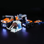 Led Lighting Kit for LEGO City Arctic Mobile Exploration Base,Compatible with LEGO 60195 Building Blocks Model- (NOT Included The Model)