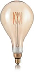 E27, Lyspære, Goccia, glas by Ideal Lux (D: 1,5 cm. x H: 30 cm., Rav/Kelvin: 2200)