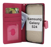 New Standcase Wallet Samsung Galaxy S24 5G (SM-S921B/DS) (Hotpink)