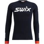 Swix Roadline Racex Genser Herre Black/Dark Navy, XXL