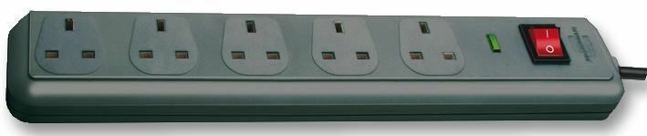 BRENNENSTUHL - Eco-Line 13.500A Surge Protected Extension Socket