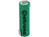 Beltrona Rtuaaz Specialbatteri R6 (Aa) Z-Lödningsflik Nimh 1,2 V 2200 Mah