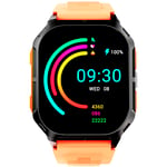 HiFuture Ultra3 Orange HF-061 - Unisex - 46 mm - Älykello - Digitaalinen/Älykello - Gorilla Glass -lasi