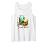 Earth Day April 22 Save The Ocean Row Boat Star Tank Top