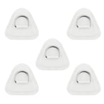 5 Styck Multicolors D-Ring Attachment Pad PVC Uppblåsbar Båt Raft Surfbräda