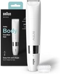 Braun Body Mini Trimmer, Gentle Body Hair Removal, Precision Trimmer, Wet & Dry