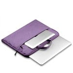 ZYDP Universal Laptop Case For Apple Macbook Air,Pro, 11.6"12"13.3"15.4 Inch And Other Laptop Size 14"15.6 Inch Bags (Color : Purple, Size : 11.6 inch)