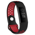 EBN Sport Armband Fitbit Charge 3 - Svart/röd