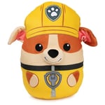 GUND PAW Patrol Rubble Squish Plush, Official Toy from the Hit Cartoon, Squishy Stuffed Animal for Ages 1 and Up, 30.48cm