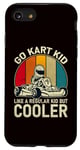 Coque pour iPhone SE (2020) / 7 / 8 Go Kart Kid comme un enfant ordinaire mais plus cool