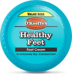 O'Keeffe's Healthy Feet Value Size Jar 180g – Foot Cream for Extremely Dry Cr...