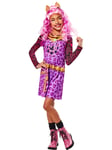 Clawdeen Wolf Child Costume Monster High Girls Halloween Fancy Dress