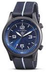 Elliot Brown 202-023-N12 Canford Quartz (44mm) Ocean Blue Watch