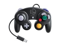 Nintendo GameCube Controller - Super Smash Bros. Edition Svart USB Spelplatta Analog / Digital Nintendo Switch
