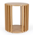 Woodman Drum Sidebord - Eg, Ø53