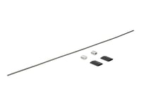 Startech.Com 5-Pack Security Cable Tethers For Adapters & Dongles, Universal Cable Adapter Tether, Tether Cables, Adjustable Length Anti-Theft Cable Tether Lock Kit, Steel Cable Tether - Dongle Cable Tether (Connlockpk5) - Säkerhetskabel - Silver -