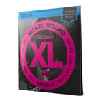 D'Addario 5-String Nickel Wound Bass Guitar Strings, Light, Long Scale