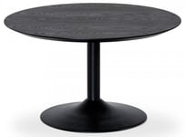 Torkelson - Miles Soffbord Runt 80 cm Svart Ask / Svart