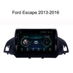 pour Ford Escape 2013-2016 9 Pouces écran de Navigation GPS Navigation DVD Playe Double Din, avec Stereo Radio Bluetooth Musique Appareil de Navigation WiFi 4G
